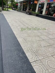 Gạch terrazzo được sử dụng trong thiết kế đô thị hiện đại