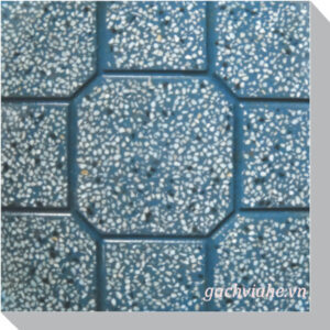 Gạch terrazzo xanh dương