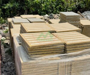Lối đi lát gạch terrazzo ngoài trời