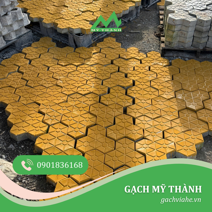 GẠCH 3 LÁ PHONG TỰ CHÈN