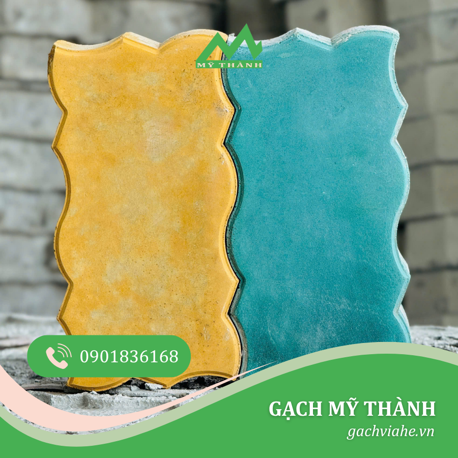 GẠCH BÊ TÔNG CON SÂU VỈA HÈ