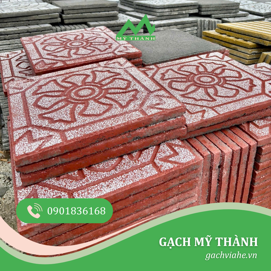 GẠCH TERRAZZO BÔNG MAI