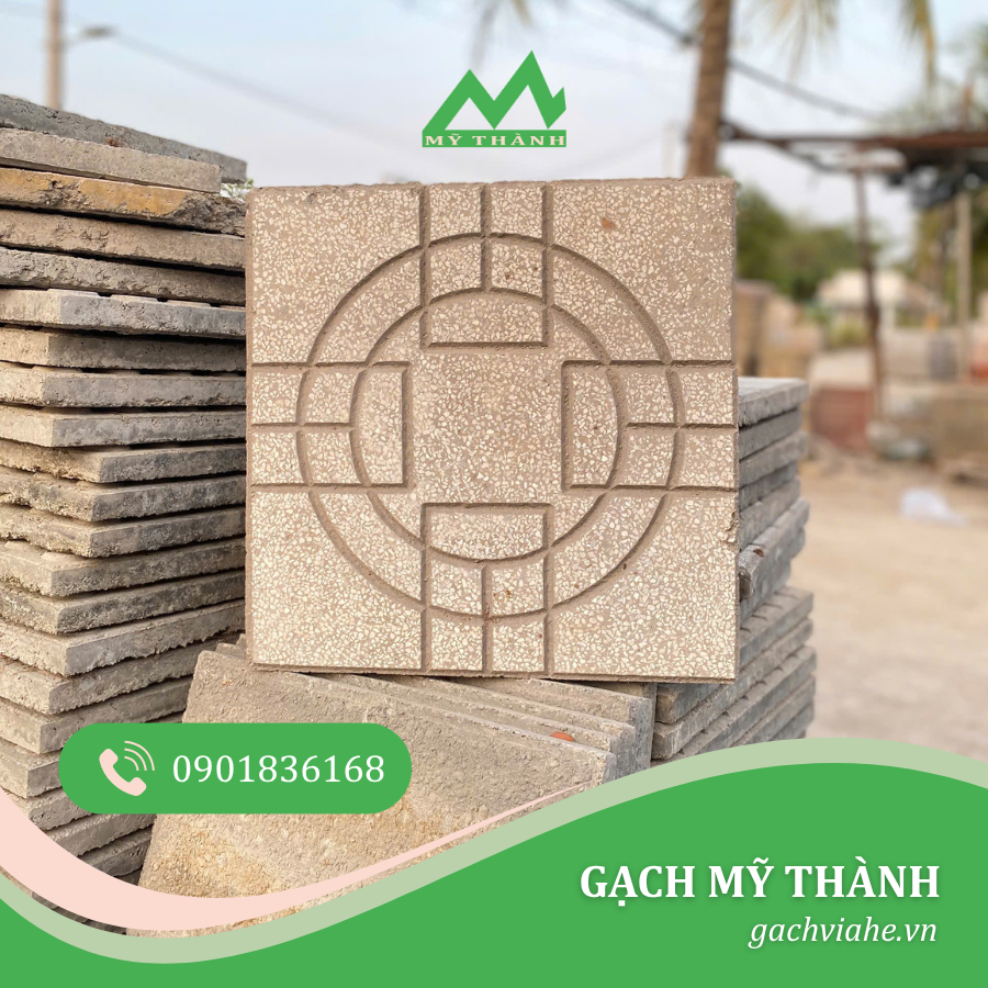 GẠCH TERRAZZO VỈA HÈ MẪU MỚI