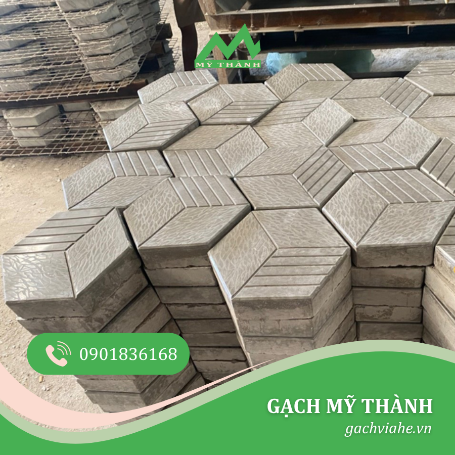 GẠCH LỤC GIÁC TỰ CHÈN