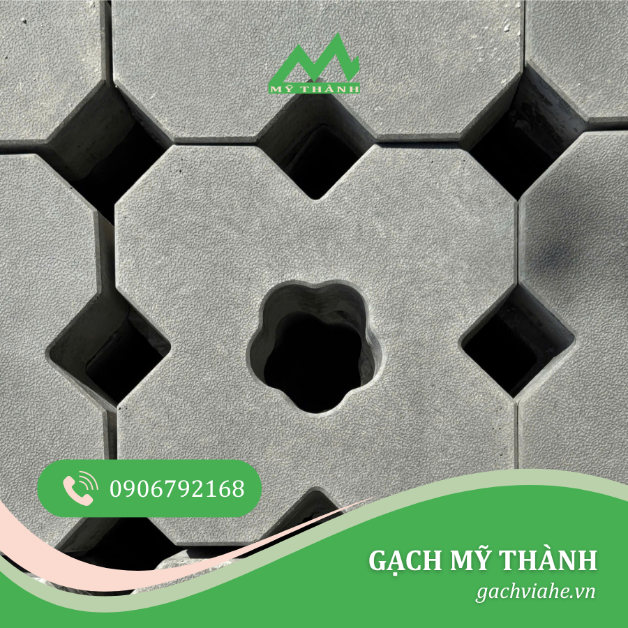 GẠCH TRỒNG CỎ BÔNG MAI