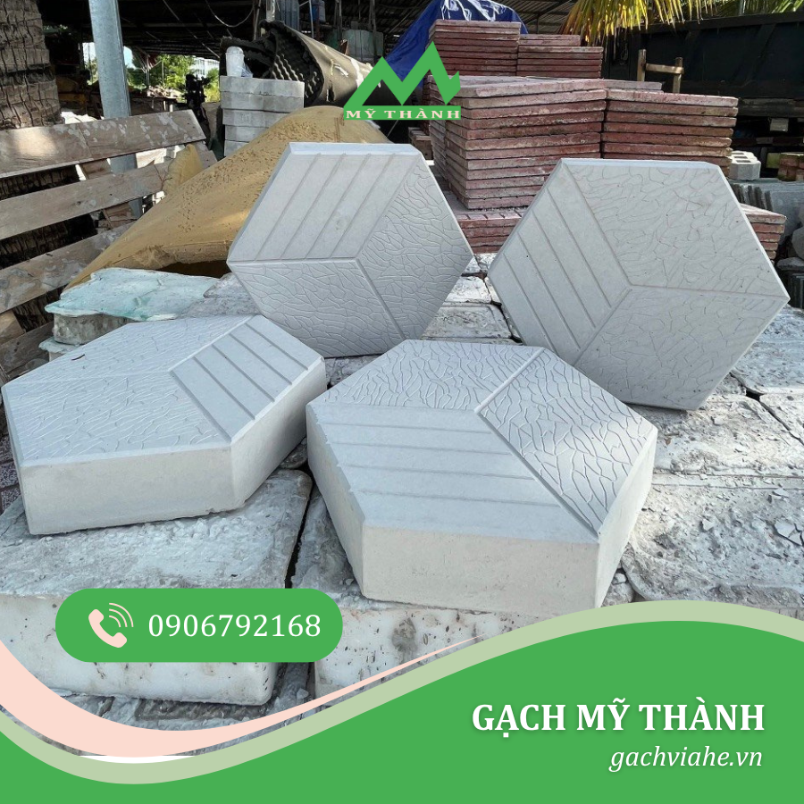 GẠCH LỤC GIÁC TỰ CHÈN