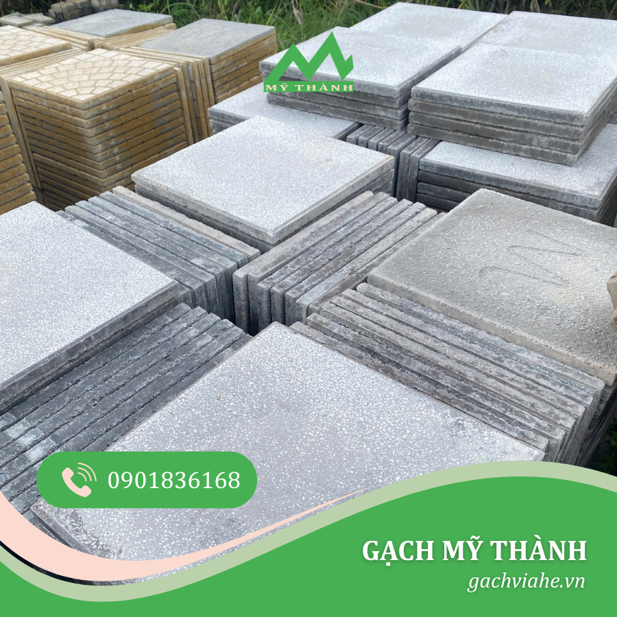 GẠCH TERRAZZO TRƠN XÁM