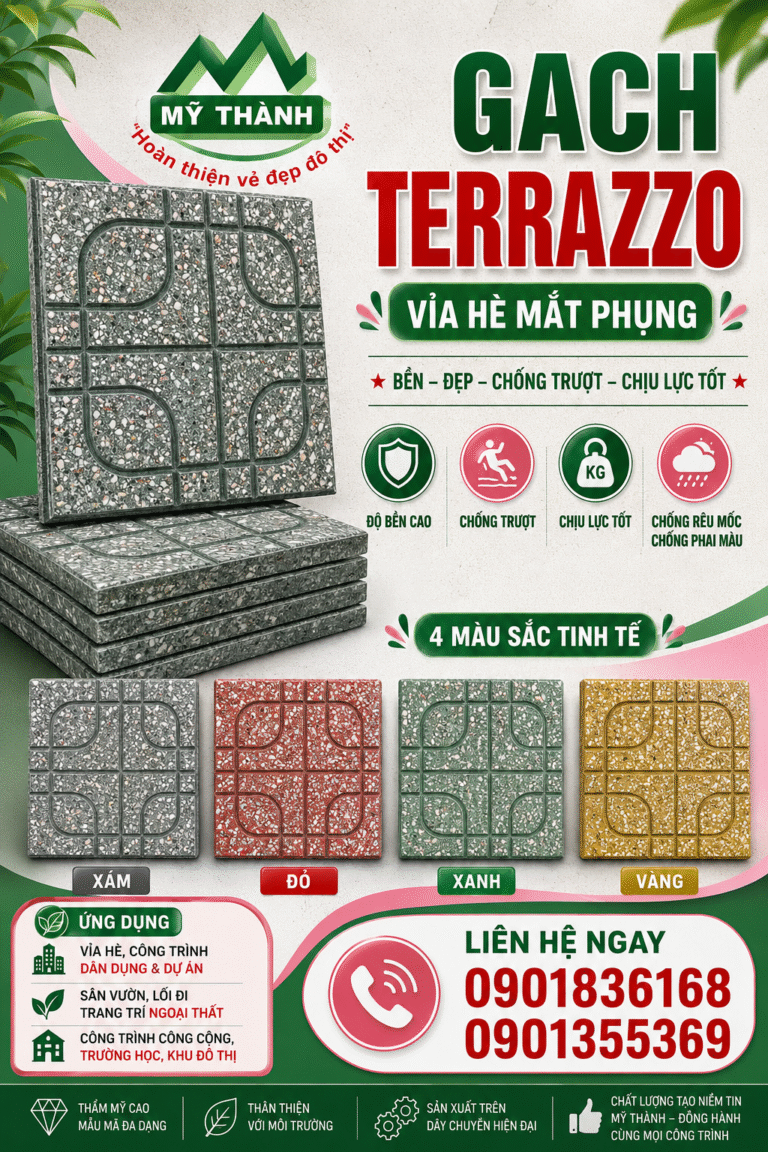 GẠCH TERRAZZO MẮT PHỤNG