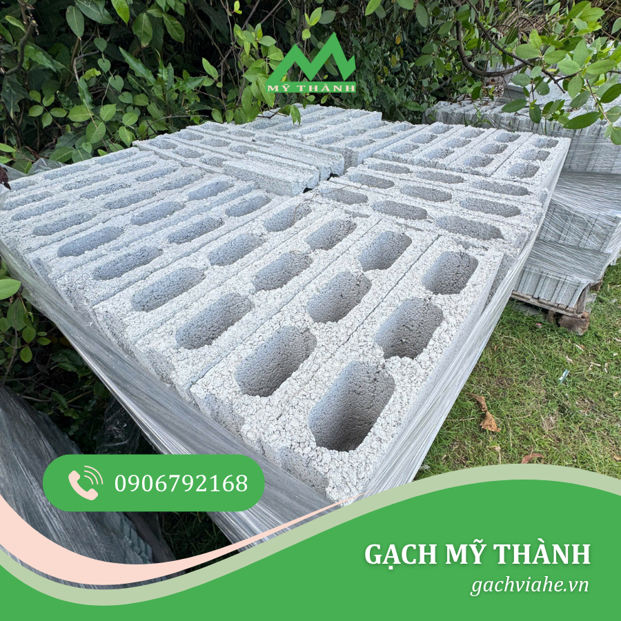 GẠCH BLOCK 9X19X39 KHÔNG NUNG
