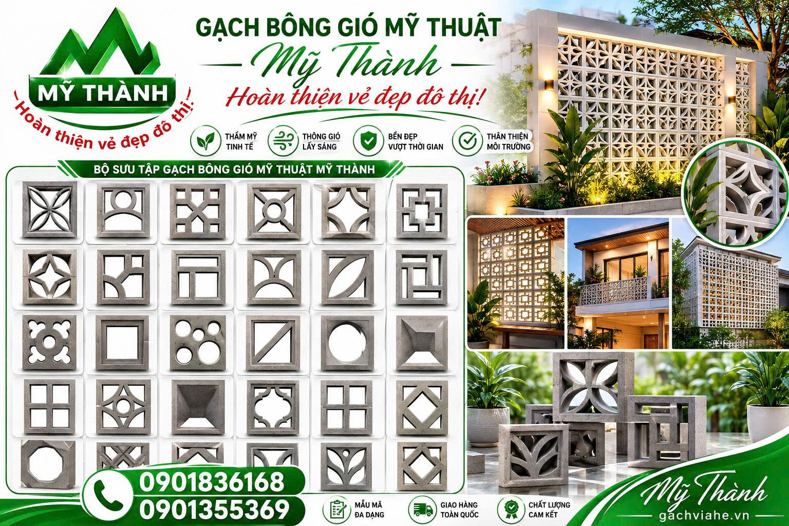 GACH BÔNG GIÓ MỸ THUẬT MỸ THÀNH 