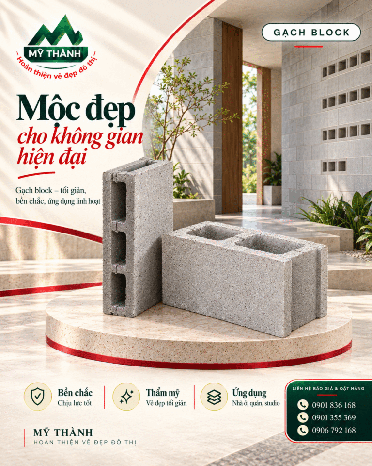 GẠCH BLOCK 9X19X39 VÀ GẠCH BLOCK 19X19X39