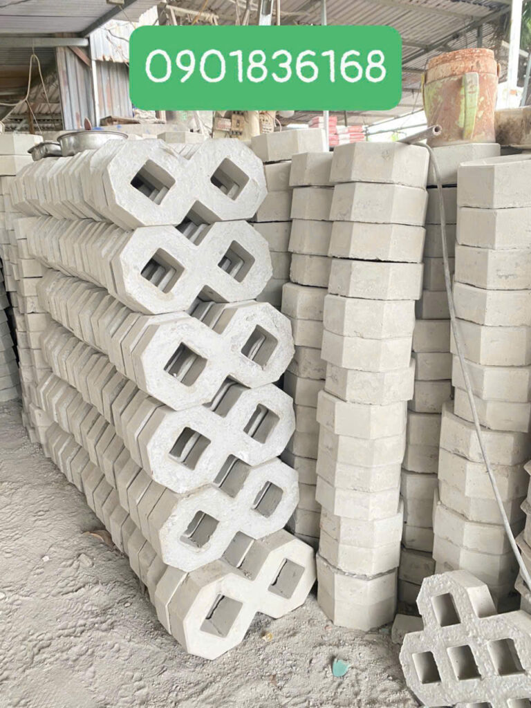 Gạch Trồng Cỏ 2 Lỗ