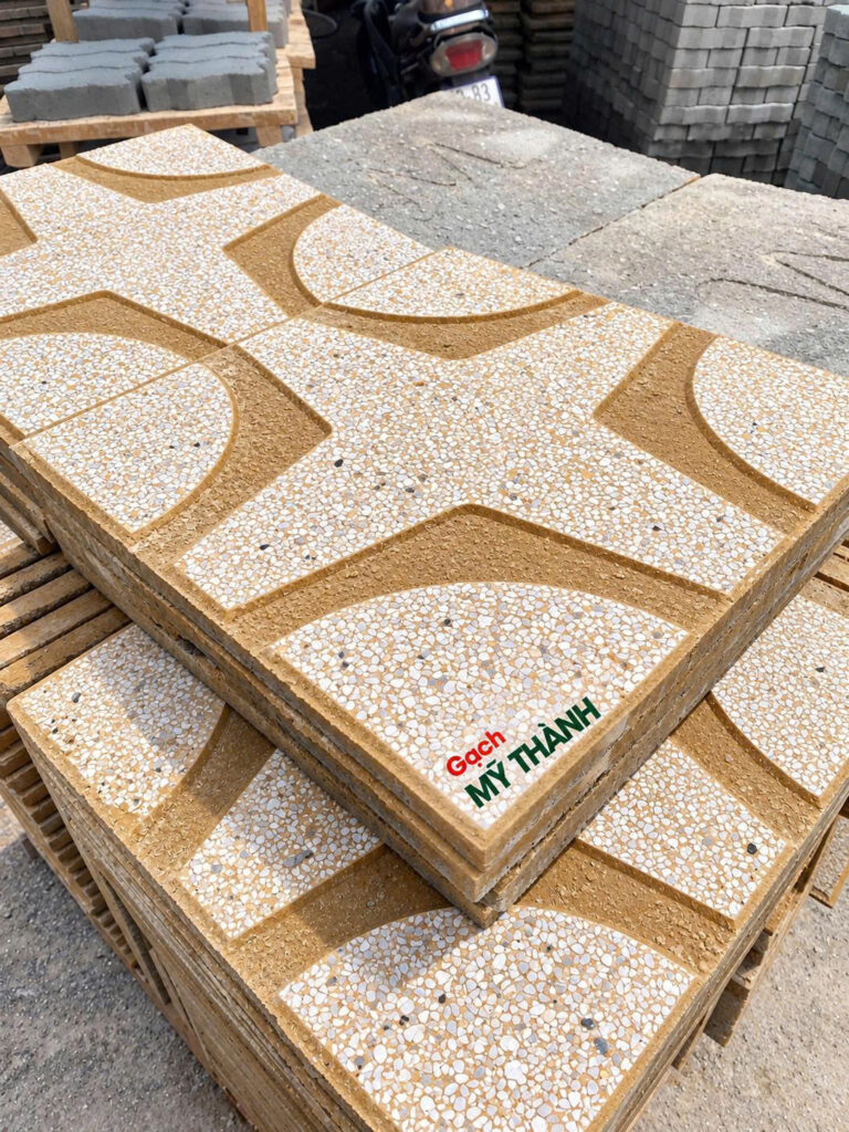 VỈA HÈ LÓT GẠCH TERRAZZO NGÔI SAO 