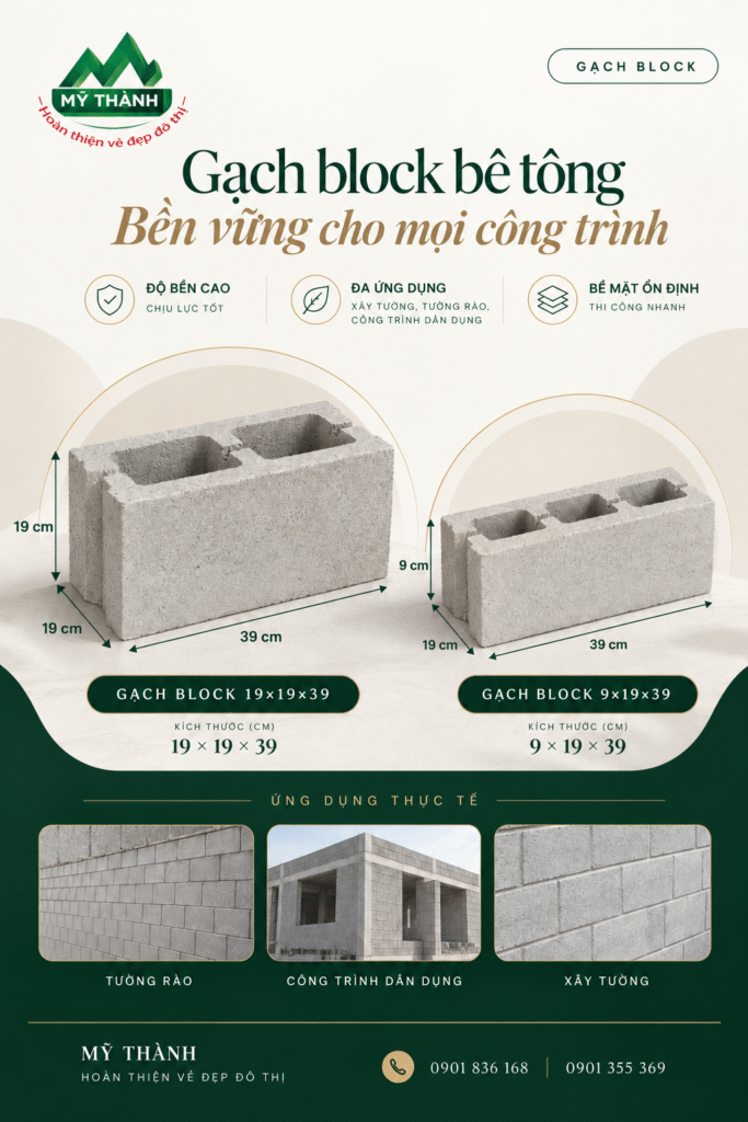 GẠCH BLOCK TRANG TRÍ