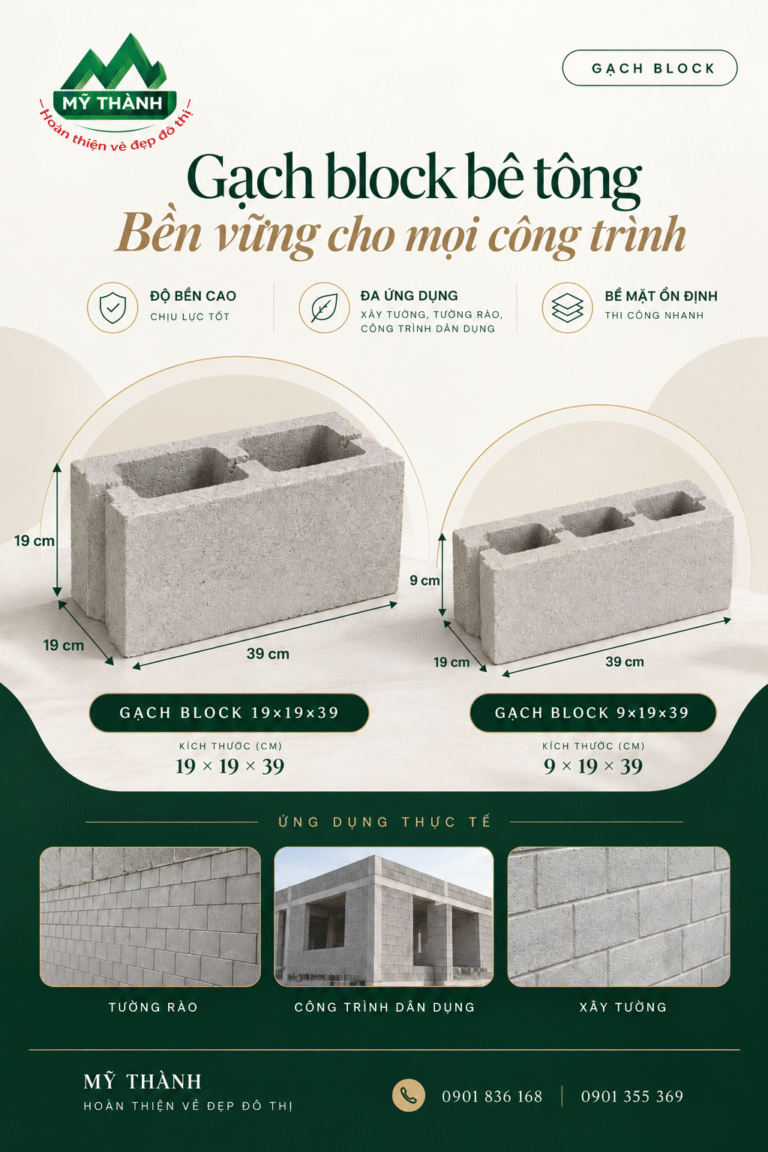 GẠCH BLOCK TRANG TRÍ