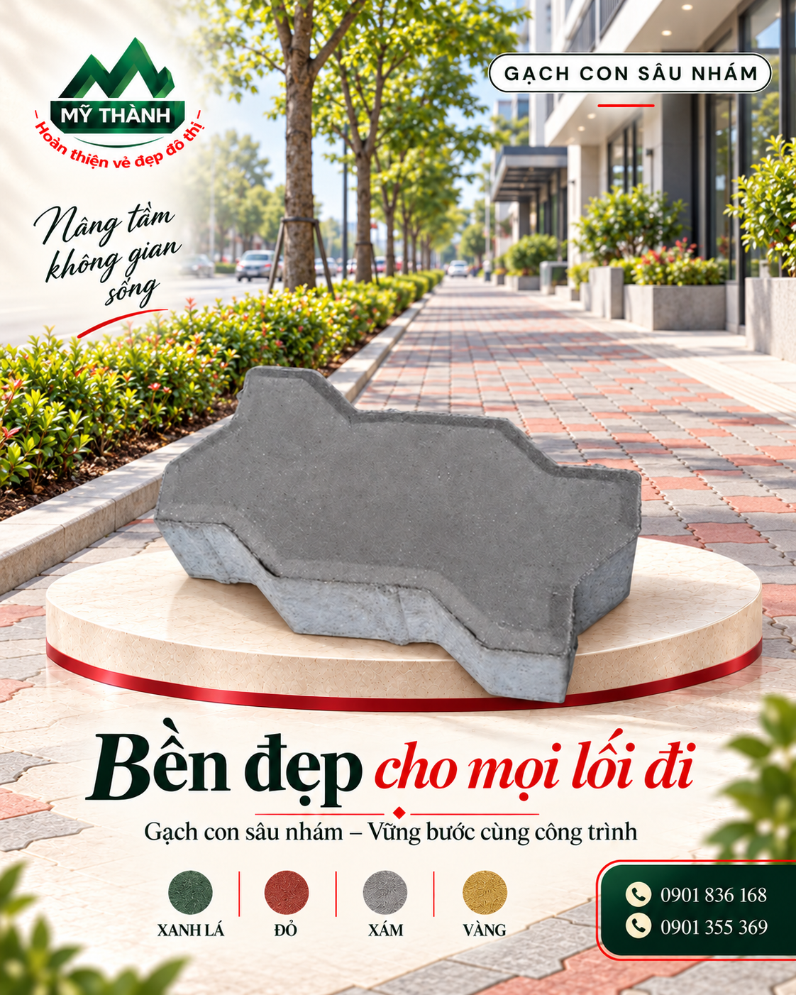 GẠCH CON SÂU NHÁM MỸ THÀNH