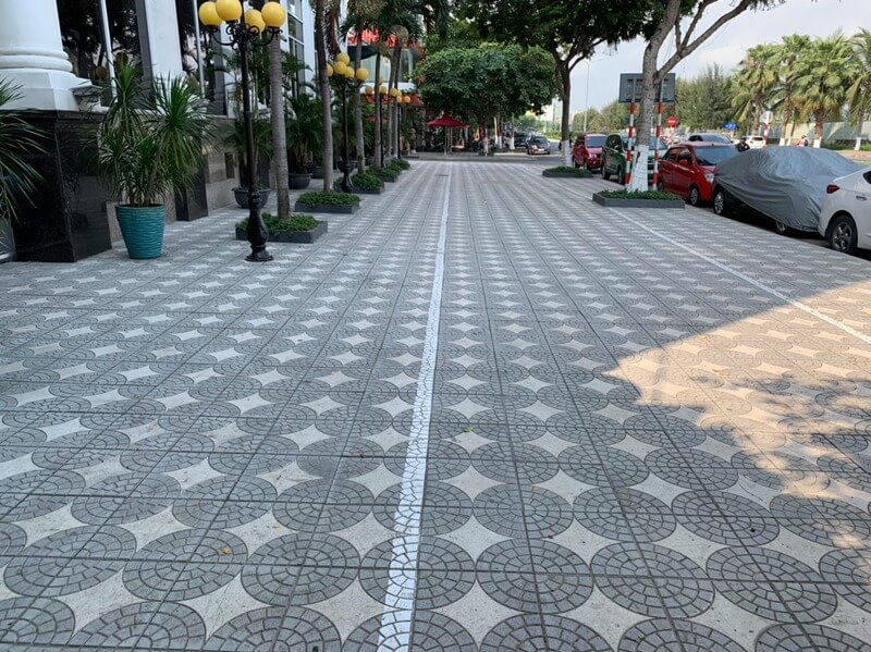 Gạch terrazzo đa màu